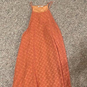 Nordstrom Orange Summer Dress
